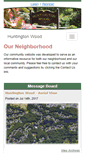 Mobile Screenshot of huntingtonwood.net